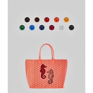 Goyard 앙주 PM 해마 엠브로더이드