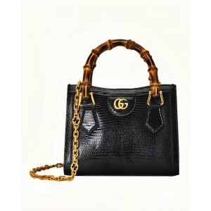 Gucci 리자드 다이애나 미니 토트백 675800