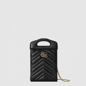 Gucci 마몽 탑 핸들 미니백 699756
