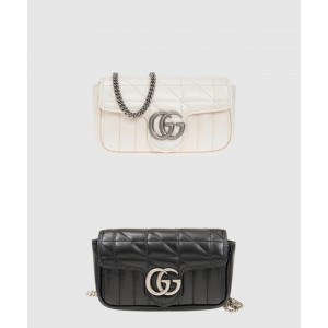 Gucci 마틀라세 레더 수퍼 미니백 476433
