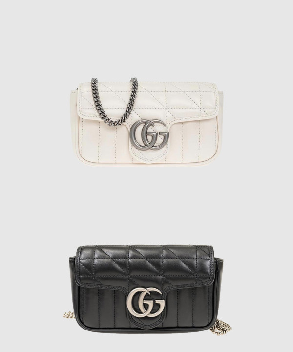 Gucci 마틀라세 레더 수퍼 미니백 476433