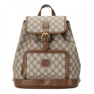 Gucci 인터로킹 G 디테일의 백팩 674147