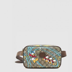 Gucci 디즈니 캔버스 도널드덕 벨트백 602695