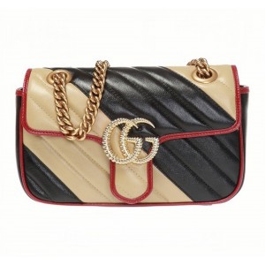 Gucci 마몬트 스몰 마틀라세 숄더백 443497
