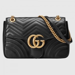 Gucci 마몽 미디엄 마틀라세 숄더백 443496