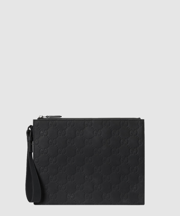 Gucci 러버 효과 파우치 771319