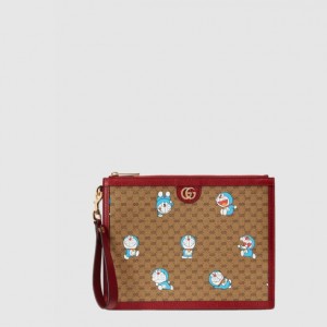 Gucci 슈프림 캔버스 클러치 647804