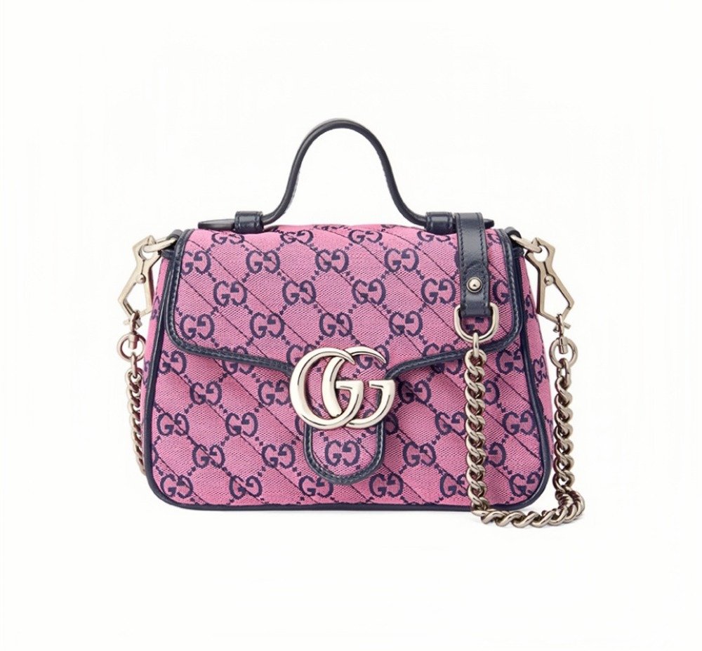 Gucci 마몽 멀티컬러 미니 탑핸들백 583571