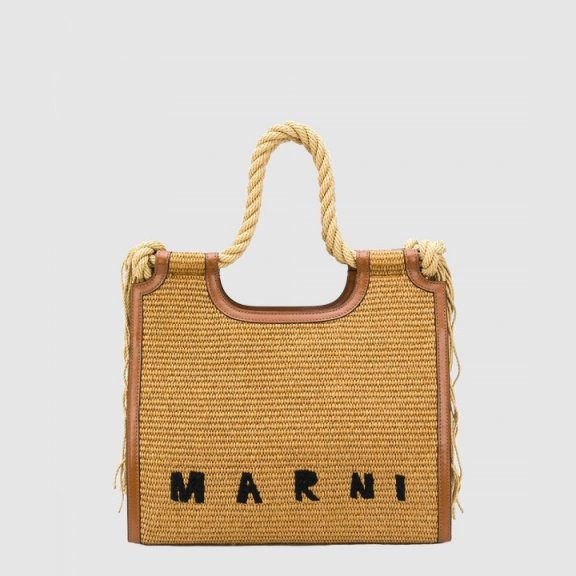 Marni 노스사우스 라피아 토트백