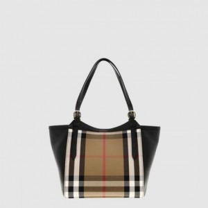 Burberry CANTERBY 체크 스몰 토트백 80737851