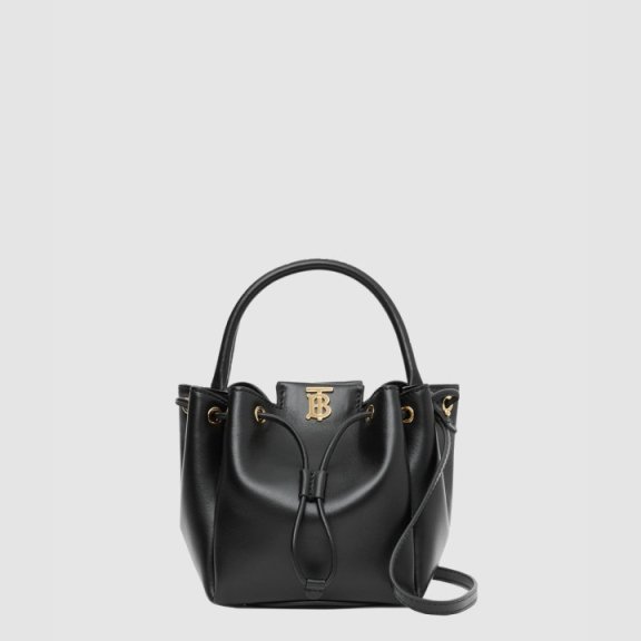 Burberry TB 모티프 레더 버킷백 80285411