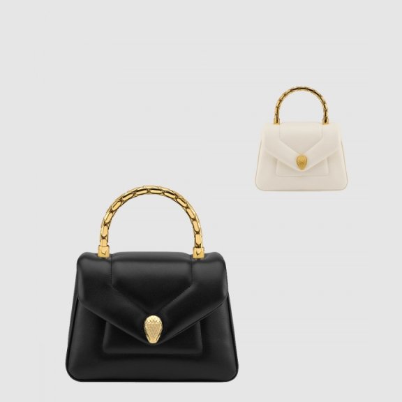 Bvlgari 세르펜티 리버스 탑핸들백 292126