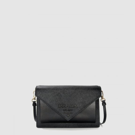 Prada 가죽 미니 엔벌로프백 1BP020