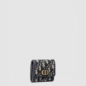 디올 30 몽테인 로투스 반지갑 S2057