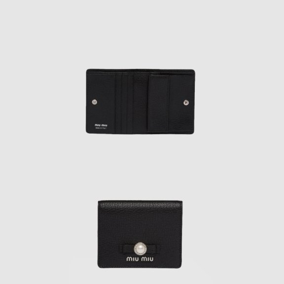 미우미우 마테라쎄 나파 반지갑 5MV204