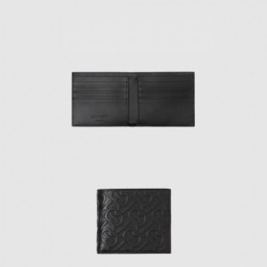 버버리 송아지 가죽 엠보 반지갑 80092031