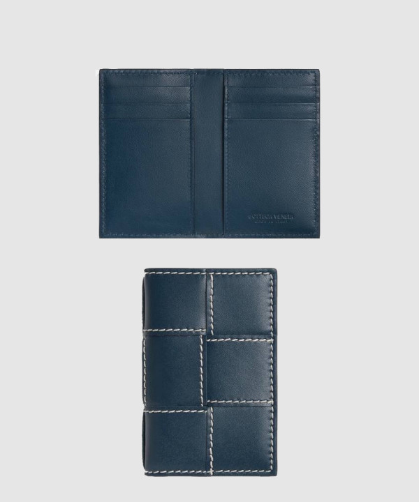 보테가베네타 카세트 플랩 카드 케이스 748053