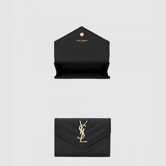 생로랑 모노그램 앙브로프 중지갑 414404