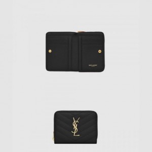 생로랑 모노그램 컴팩트 반지갑 403723
