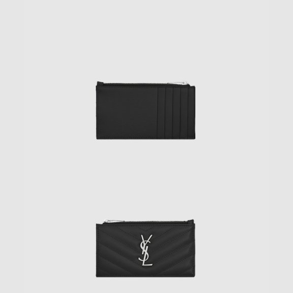 생로랑 모노그램 지퍼월렛 358094