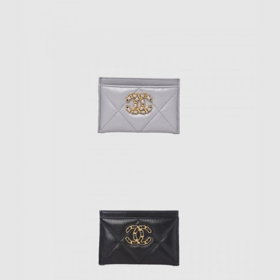 샤넬 19 카드지갑 AP1167