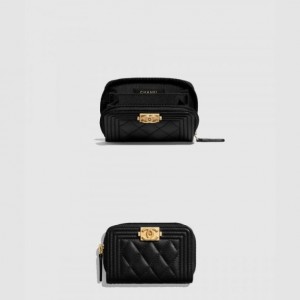 샤넬 보이 코인퍼스 A80602