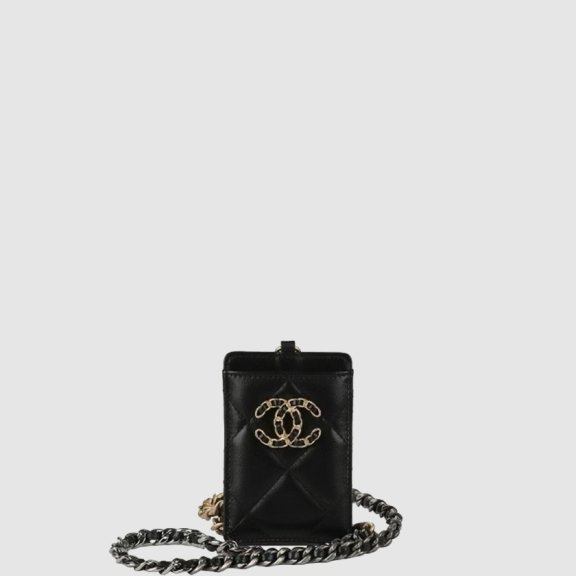 샤넬 19 목걸이 지갑 AP1745