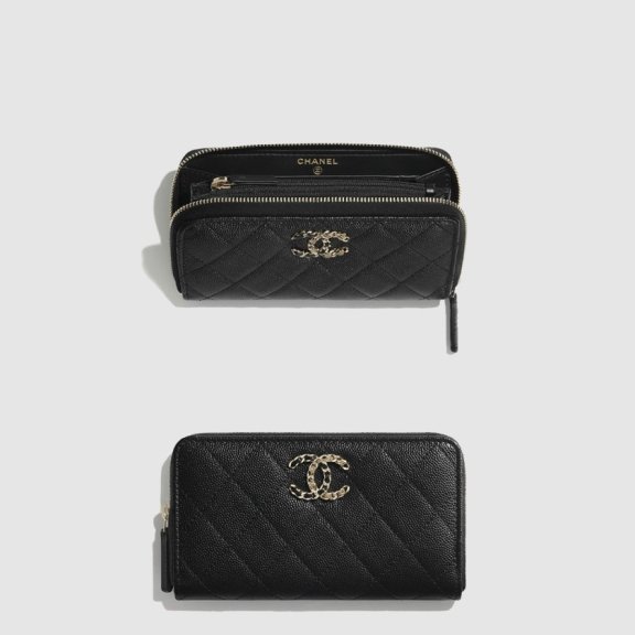 샤넬 지퍼 장지갑 AP1837