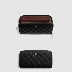 샤넬 클래식 지퍼월렛 AP0242