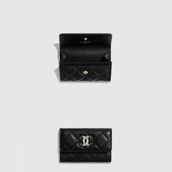 샤넬 플랩 카드지갑 AP2038