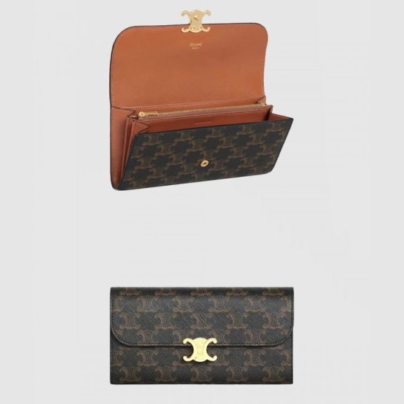 샤넬 라지 트리오페 지갑 10E312