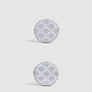 셀린느 로고 프린트 동전지갑 10D222