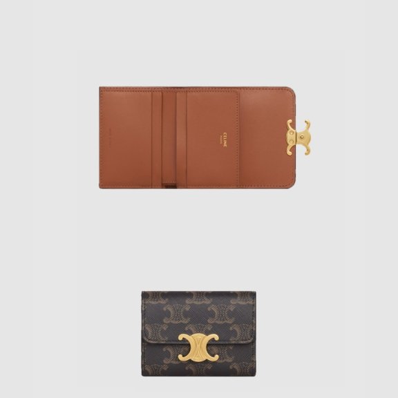 셀린느 컴팩트 반지갑 10I652