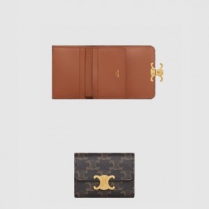 셀린느 컴팩트 반지갑 10I652