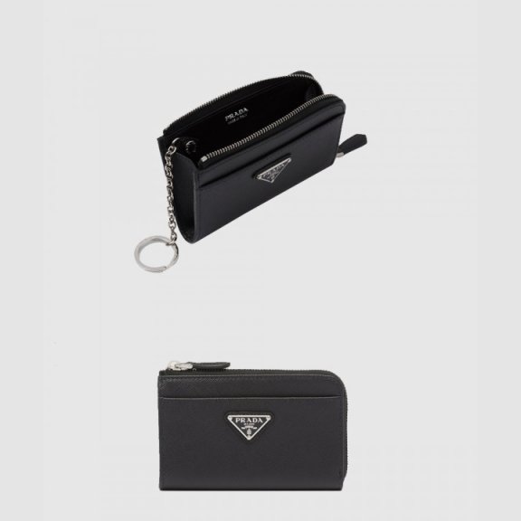 프라다 사피아노 가죽 키홀더 1PP122