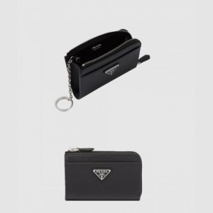프라다 사피아노 가죽 키홀더 1PP122