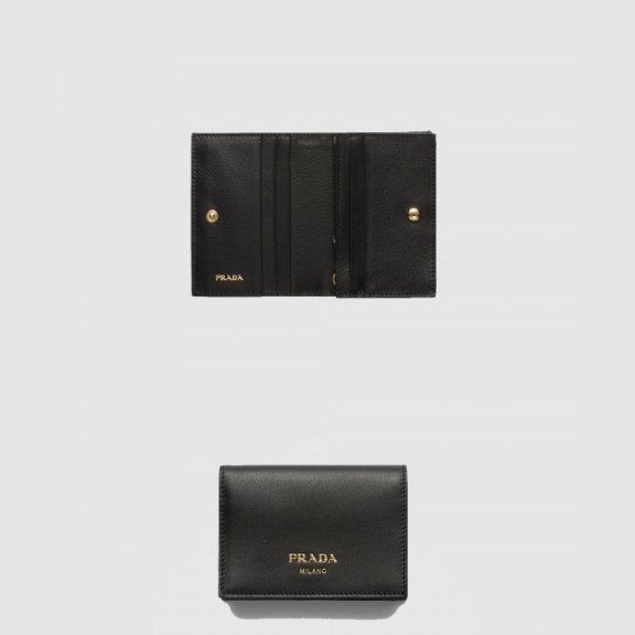 프라다 스몰 가죽 지갑 1MV021
