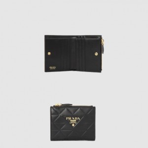 프라다 사피아노 가죽 반지갑 1ML050
