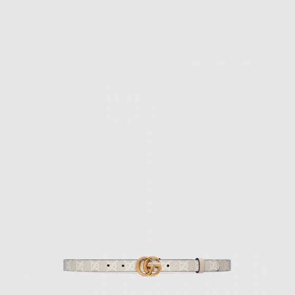 Gucci 마몽 리버서블 씬 벨트 659418