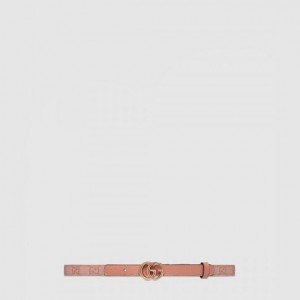 Gucci 마몽 씬 벨트 409417