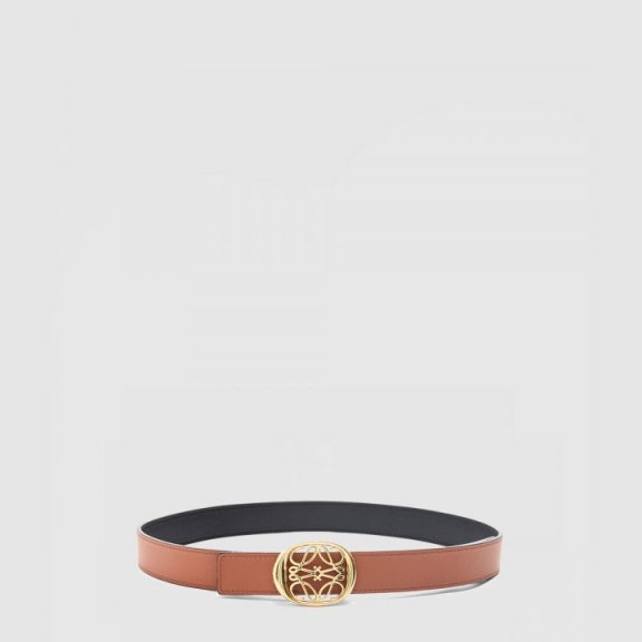 로에베 리버서블 애너그램 일립스 벨트