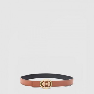 로에베 리버서블 애너그램 일립스 벨트