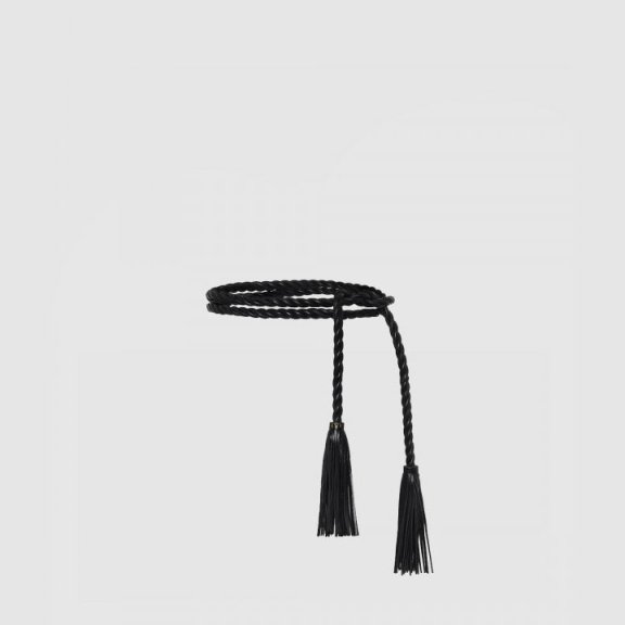 발렌티노 로프 웨빙 랩 벨트