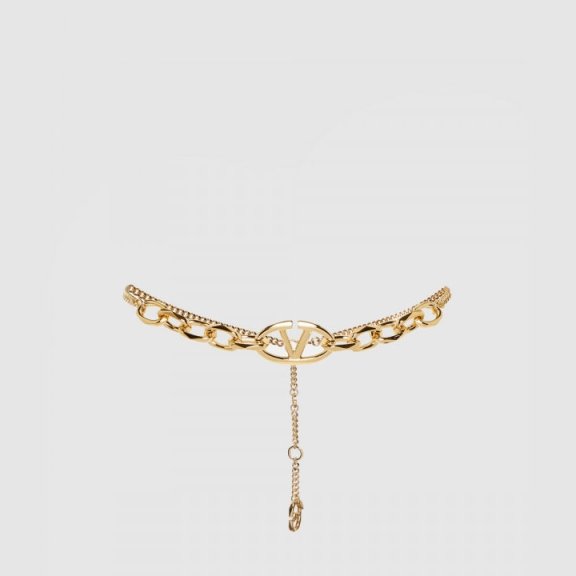 발렌티노 브이로그 시그니처 체인 벨트