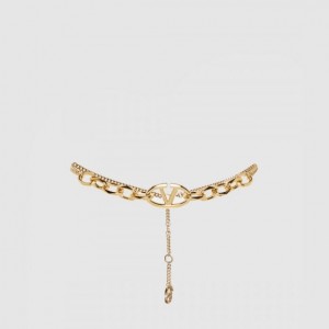 발렌티노 브이로그 시그니처 체인 벨트