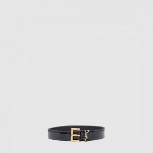 생로랑 매끄러운 가죽 벨트 634437