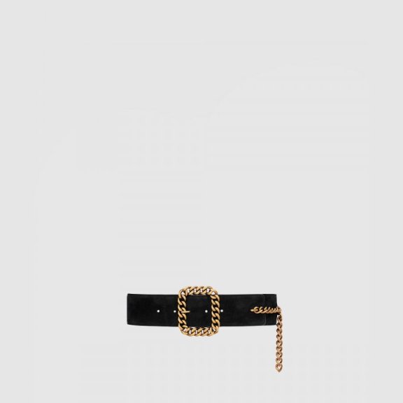 생로랑 사각 체인 버클 벨트 640570