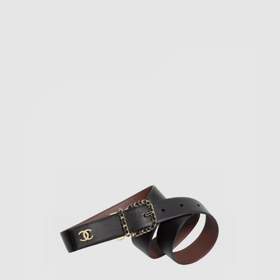 샤넬 로고 벨트 AA8937