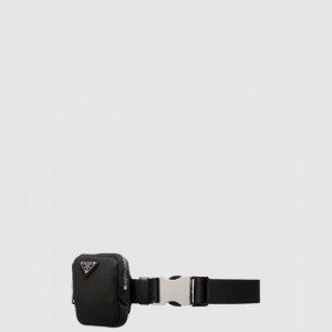 프라다 로고 파우치 버클 벨트 2CN076