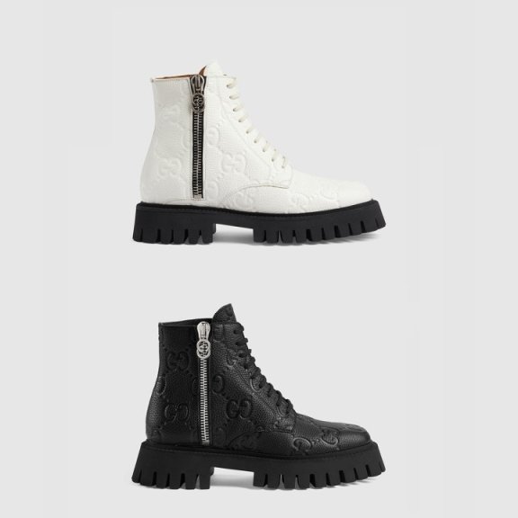 구찌 레더 부츠 751712